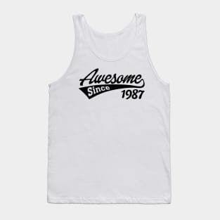 Awesome Since 1987 Tank Top